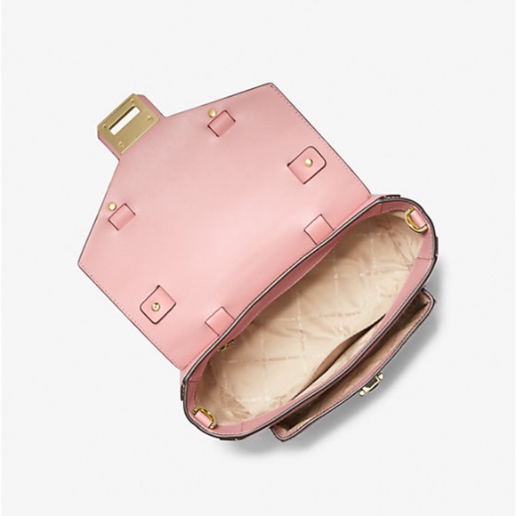 MICHAEL KORS
Manhattan Medium Leather and Logo Satchel
COLOR PRIMROSE
NWT - Picture 4 of 16